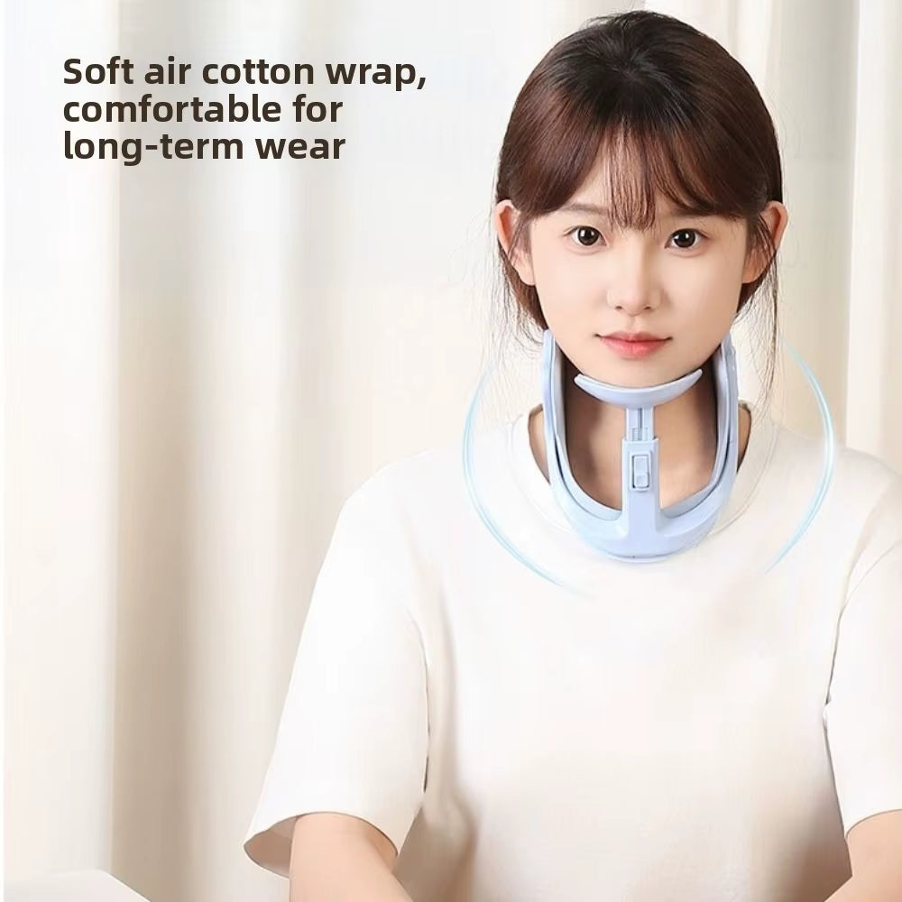Anti-Head-Down Neck Brace 360° Support Soft Cervical Collar Adjustable Lightweight Neck Traction Device Vision Protection