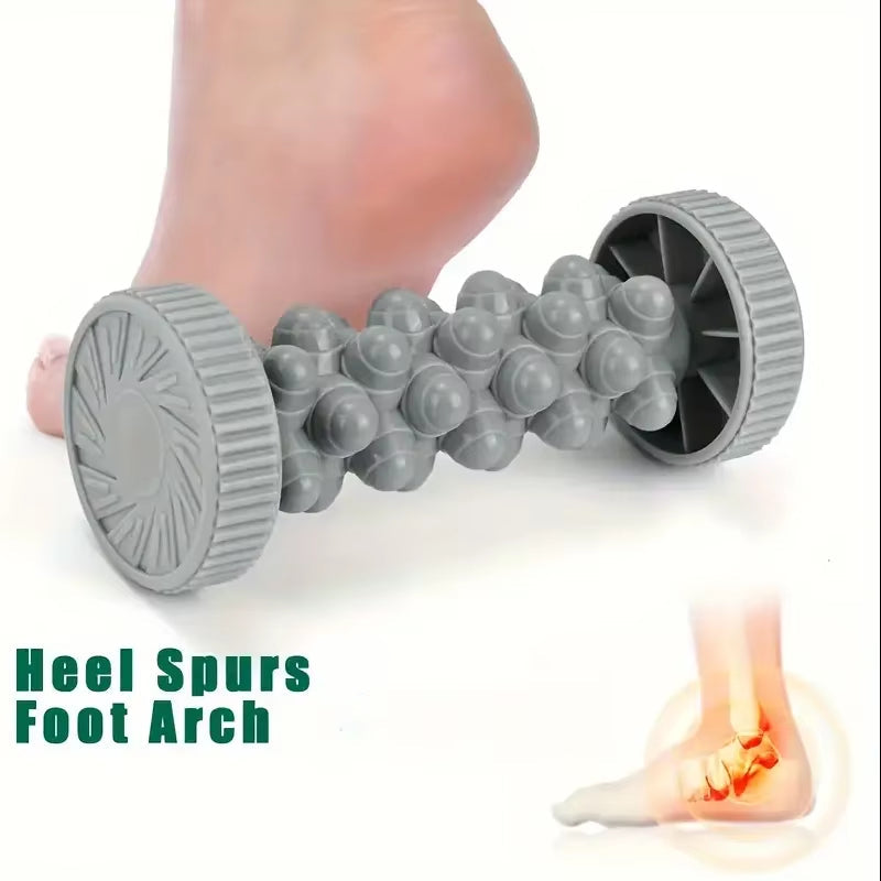 Foot Massager Massage Roller Yoga Massage Ball Plantar Fascia Roller Muscle Relaxation Care Plastic Manual Foot Massager