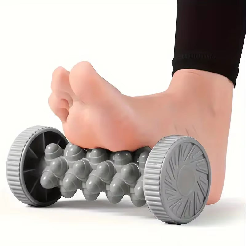 Foot Massager Massage Roller Yoga Massage Ball Plantar Fascia Roller Muscle Relaxation Care Plastic Manual Foot Massager