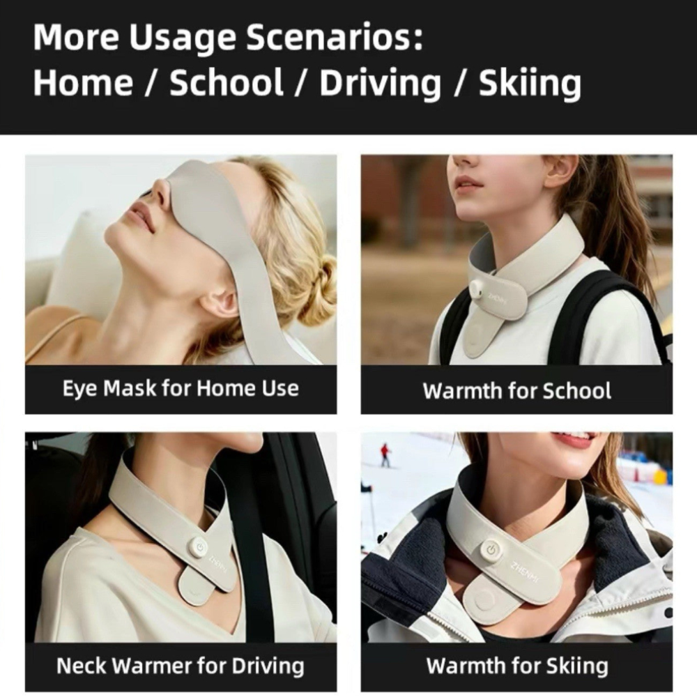 2-In-1 Neck and Eye Warmer